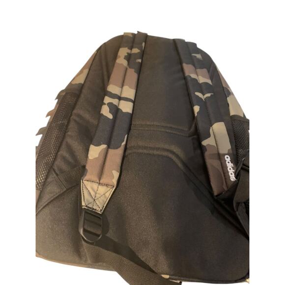 Adidas Unisex Classic 3S III Backpack New Legacy Green Camo Black One Size - Picture 5 of 9